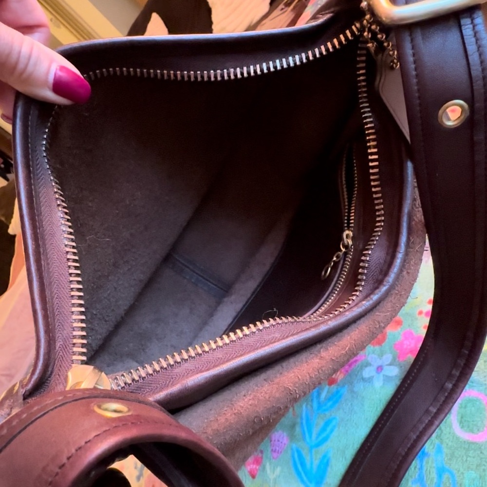 COACH VINTAGE PATRICIA’S LEGACY BROWN CROSSBODY BAG 9951 - Picture 13 of 17